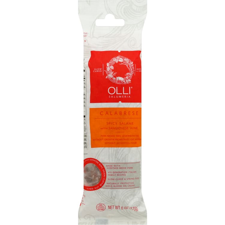 Olli Slow Cured Spicy Salame Calabrese
