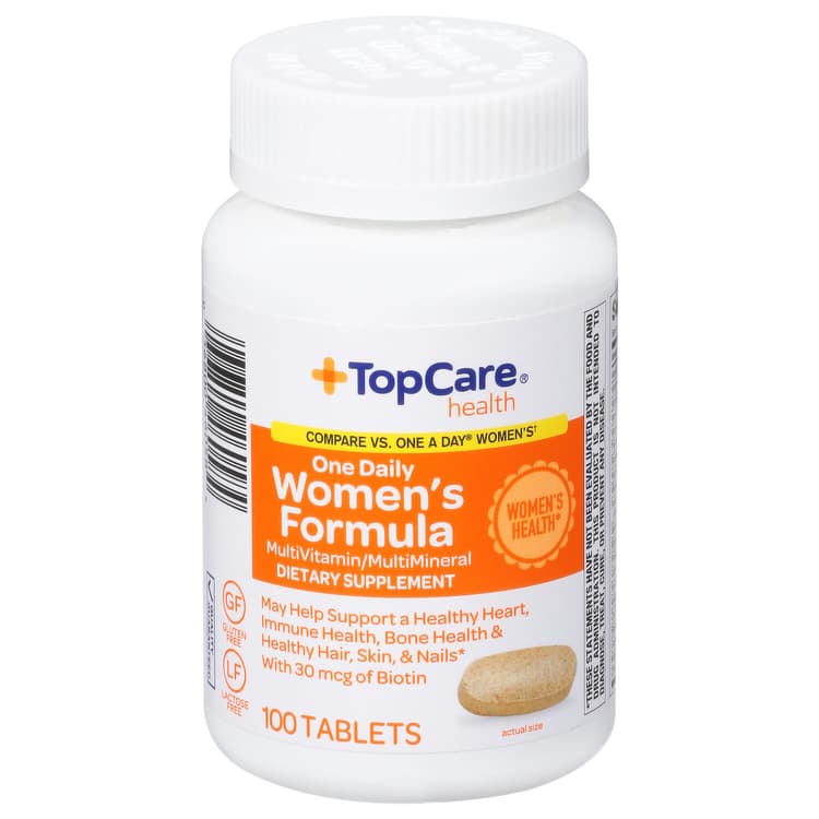 Topcare, Health - Multivitamin/Multimineral, Women'S Formula, One Daily
