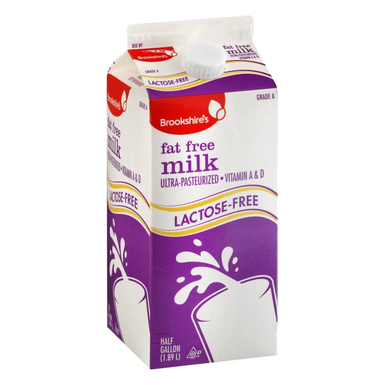 Brookshire'S Milk, Fat Free, Lactose-Free