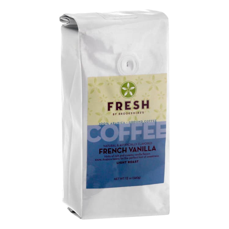 Brookshire'S Coffee, 100% Arabica, Light Roast, Ground, French Vanilla