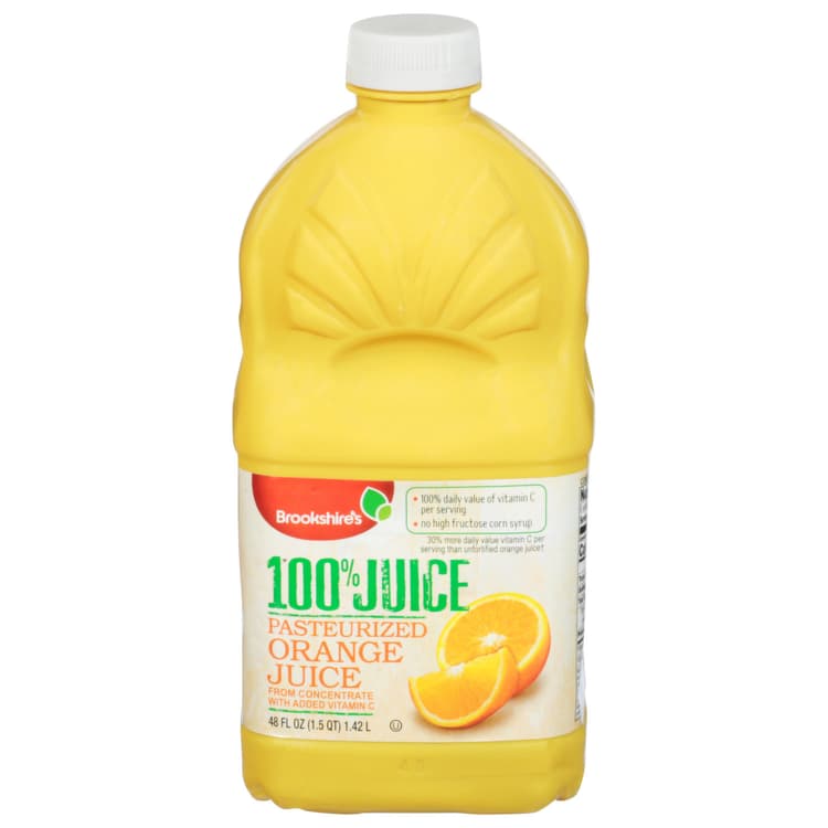 Brookshire'S 100% Juice, Orange