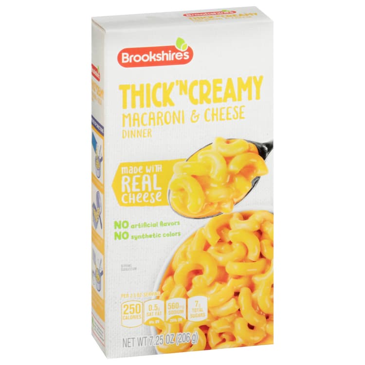 Brookshire'S Macaroni & Cheese Dinner, Thick'N Creamy