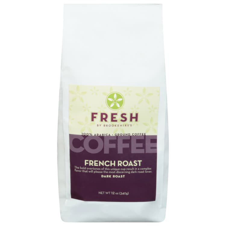 Brookshire'S Coffee, 100% Arabica, Ground, Dark Roast, French Roast