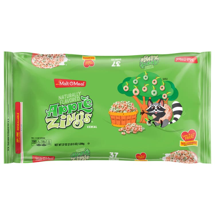 Malt O Meal Cereal, Apple Zings, Super Size