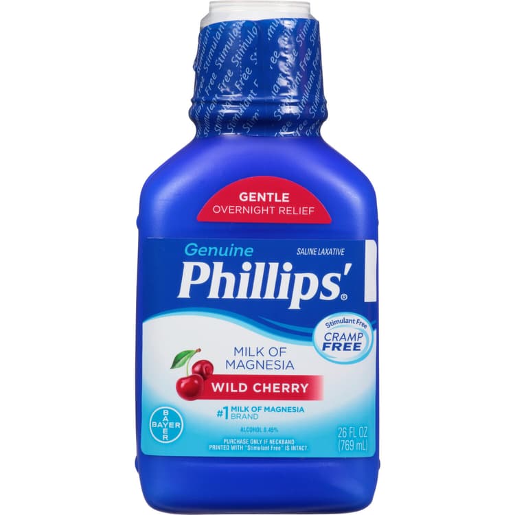 Phillips' Saline Laxative, Wild Cherry