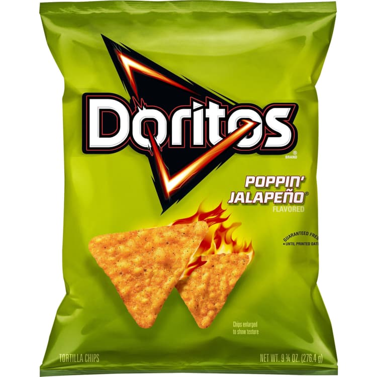 $4.29 Doritos Poppin Jalapeno