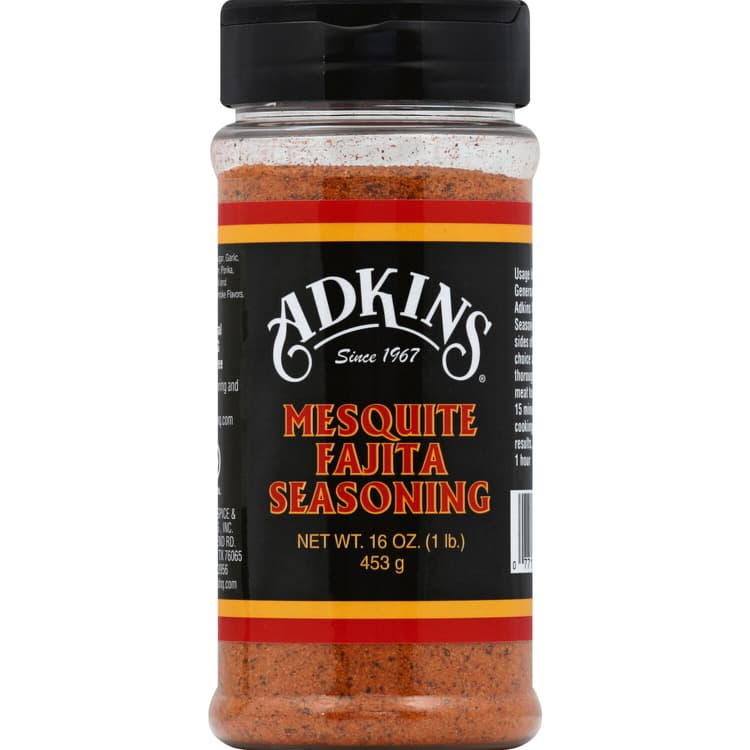 Adkins Seasoning, Fajita, Mesquite
