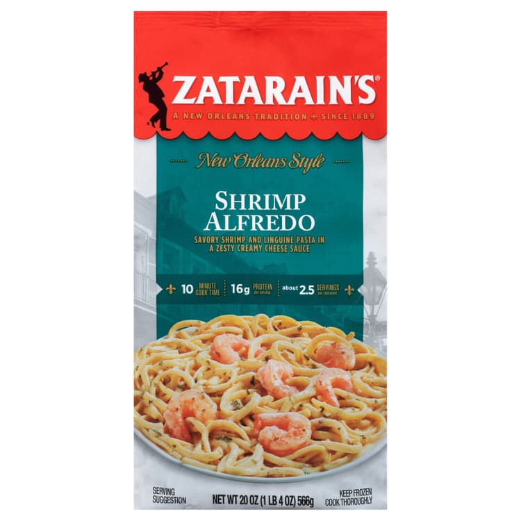 Zatarain'S No Artificial Flavors Shrimp Alfredo Bag