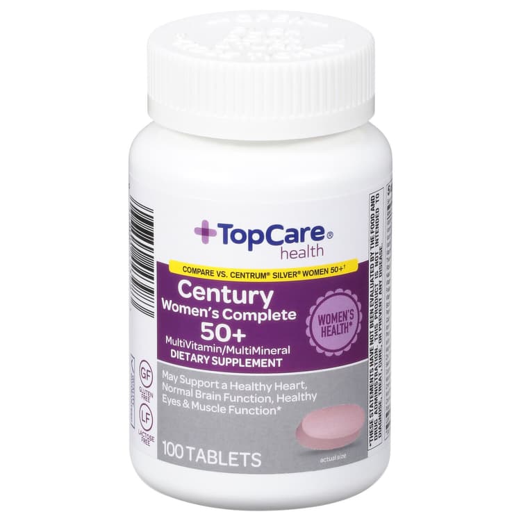 Topcare Multivitamin/Multimineral, Century, Women'S Complete 50+