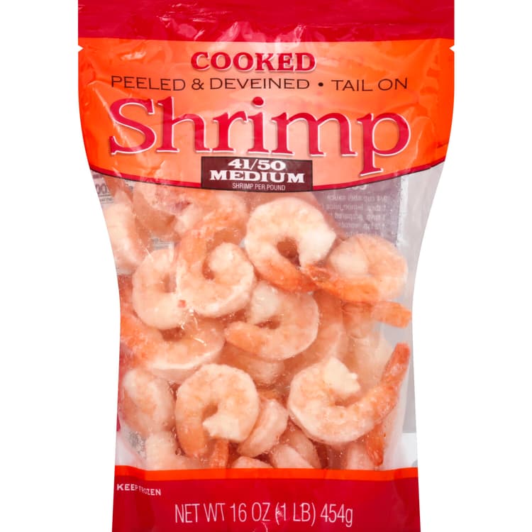 Tampa Bay Fisheries Shrimp, Cooked, 41/50 Medium