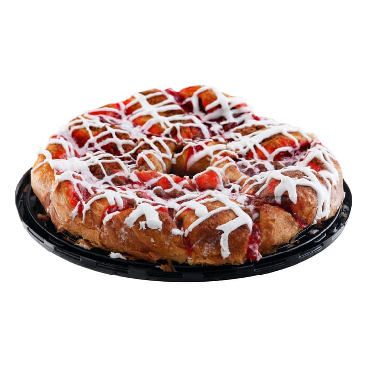 Brookshire'S Coffee Cake, Strawberry, Baked