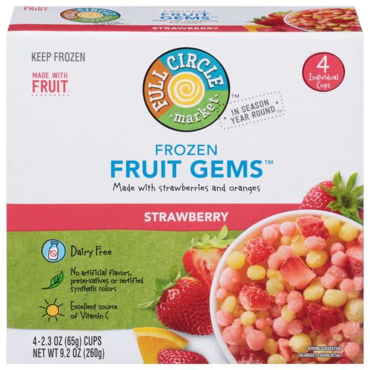 Full Circle Market Fruit Gems, , Strawberry