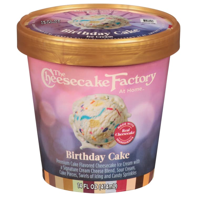 The Cheesecake Factory Ice Cream, Birthday Cake