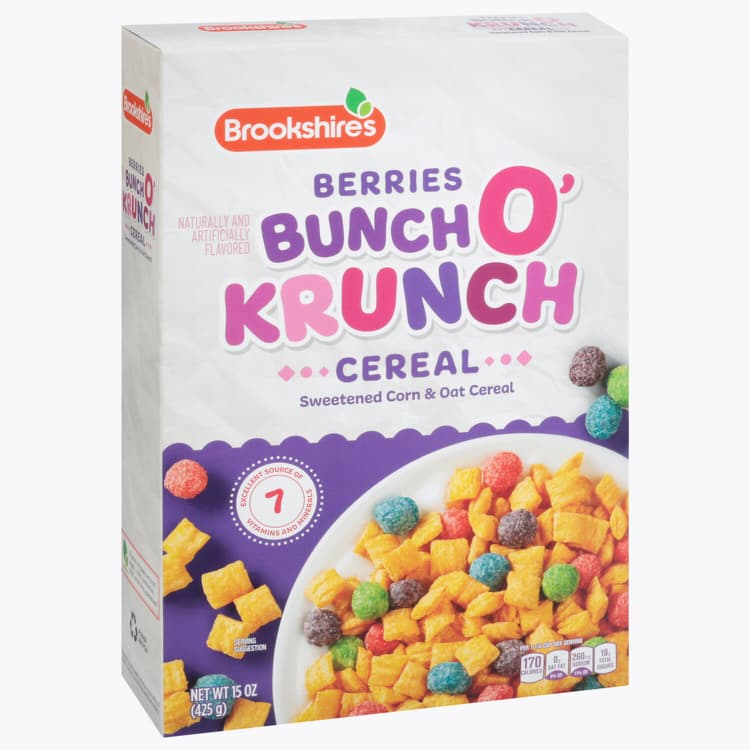 Brookshire'S Berries Bunch O'Krunch Cereal