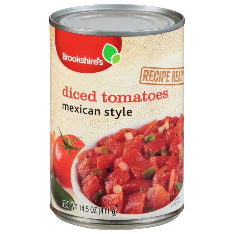 Brookshire'S Diced Tomatoes, Mexican Style