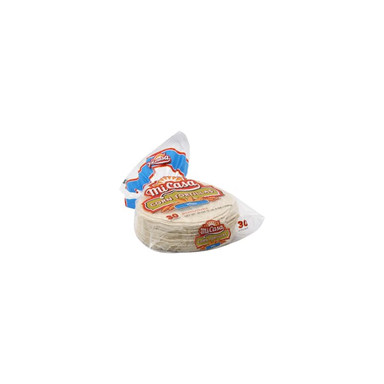 Micasa Tortillas, White Corn