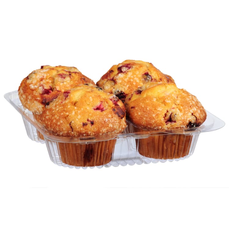 Brookshire'S Muffins, Cranberry Orange, Fresh Baked