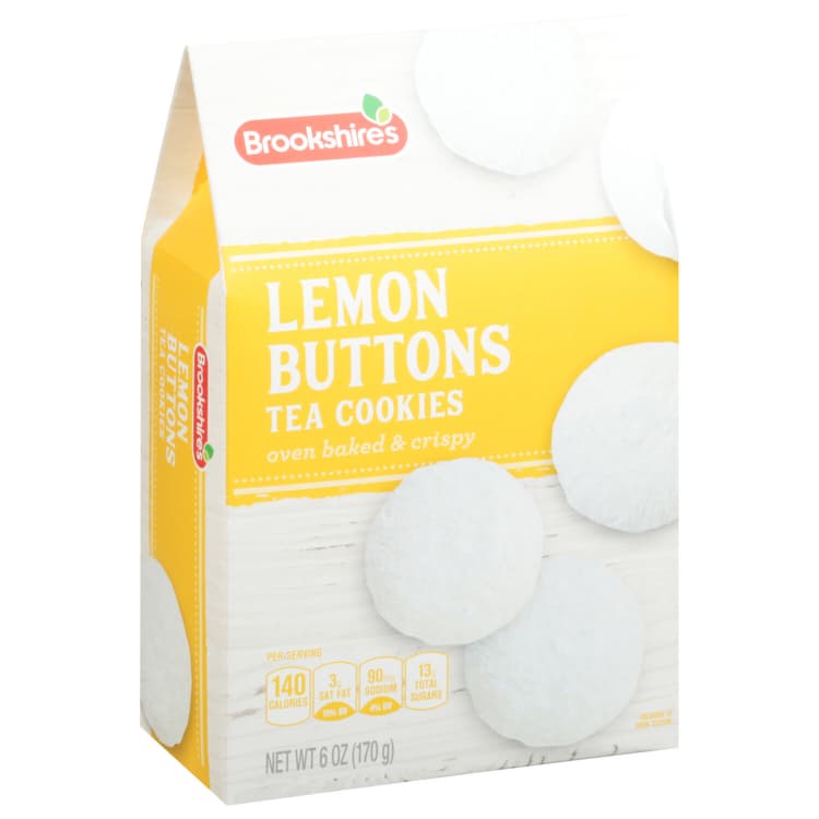 Brookshire'S Premium Lemon Buttons Tea Cookies
