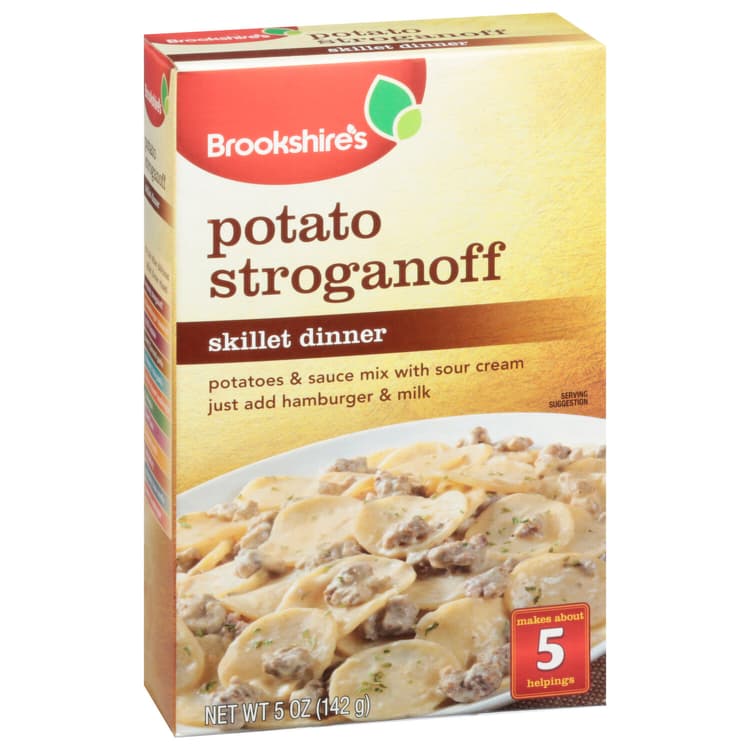 Brookshire'S Skillet Dinner, Potato Stroganoff