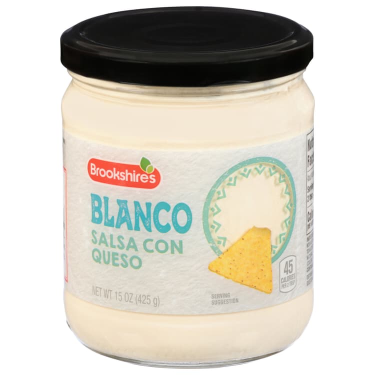 Brookshire'S Salsa Con Queso, Blanco