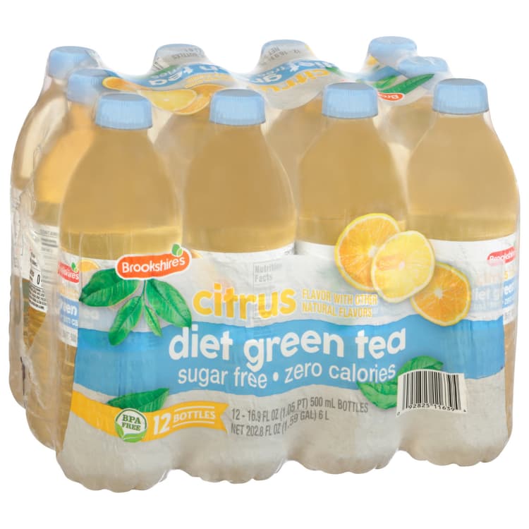 Brookshire'S Diet Green Tea, Citrus