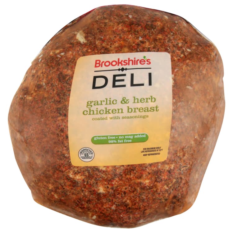 Brookshire'S Deli Garlic & Herb Chicken Breast