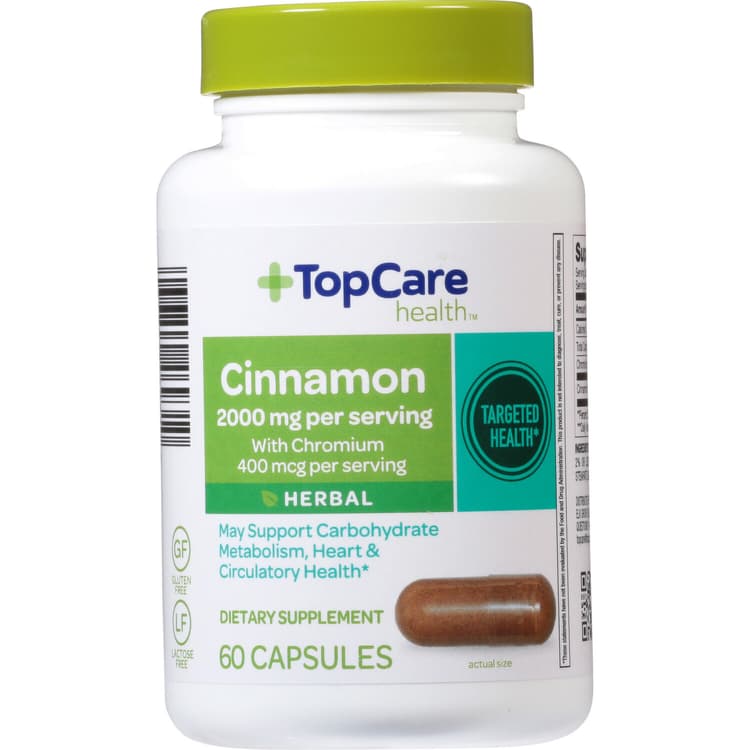 Topcare Cinnamon, Capsules, Herbal