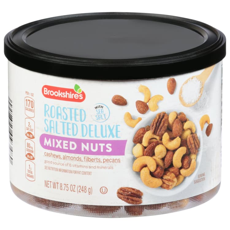 Brookshire'S Roasted Salted Deluxe Mixed Nuts