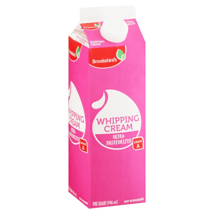 Brookshire'S Whipping Cream, Ultra-Pasteurized
