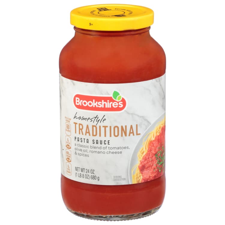 Brookshire'S Pasta Sauce, Traditional, Homestyle