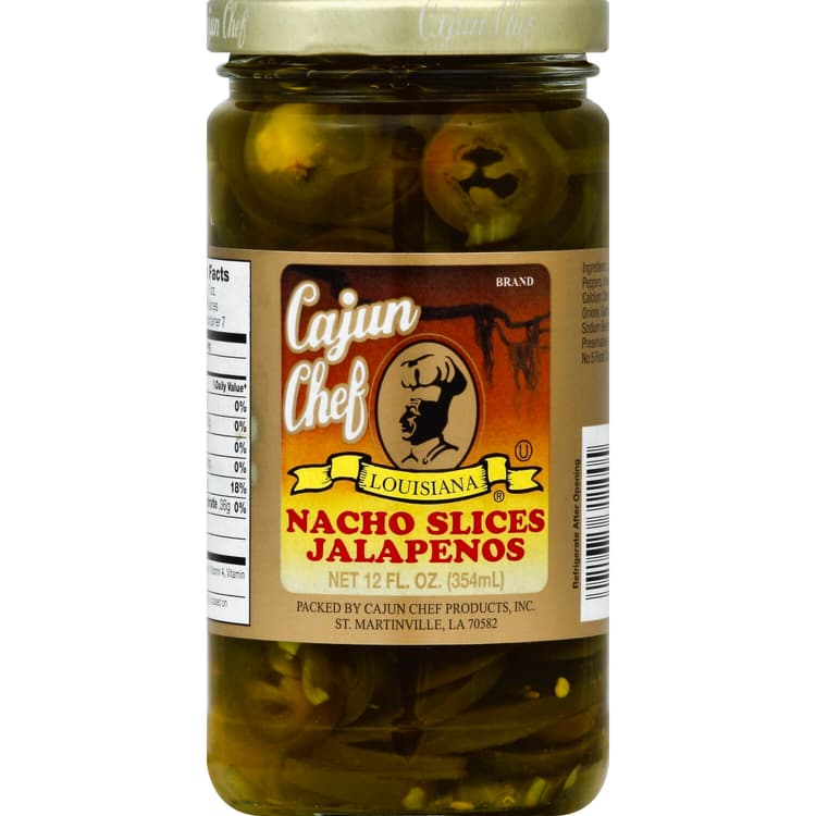 Cajun Chef Jalapenos, Nacho