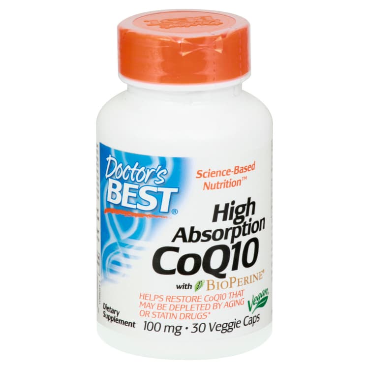 Doctors Best Coq10, With Bioperine, High Absorption, Veggie Caps