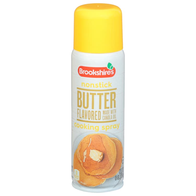 Brookshire'S Cooking Spray, Nonstick, Butter Flavored