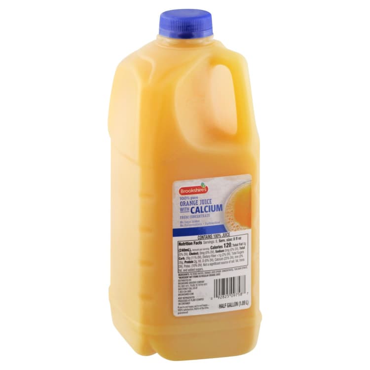 Brookshire'S Juice With Calcium, Orange