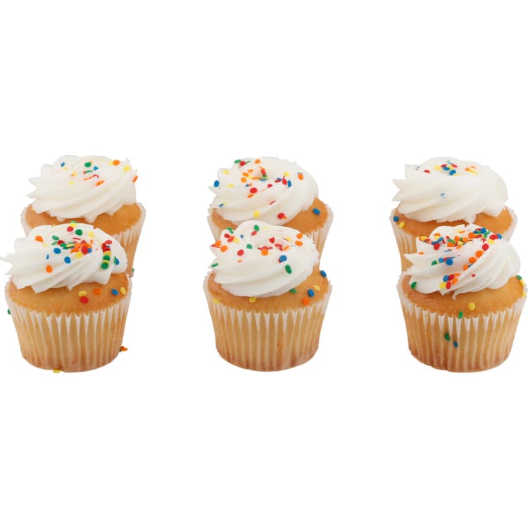 Brookshire'S Cupcakes, White