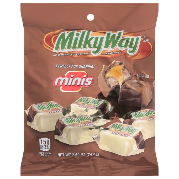 Milky Way Candy Bars, Minis