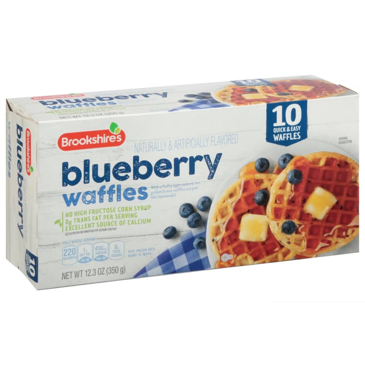 Brookshire'S Blueberry Waffles