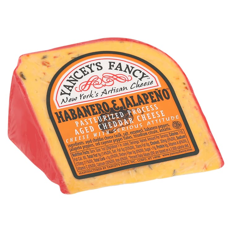 Fresh Yancy'S Fancy Habanero & Jalapeno Cheese
