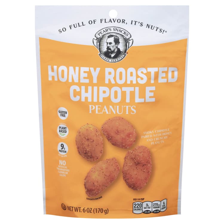 Pears Snacks Peanuts Honey Rstd Chipot