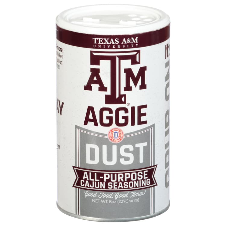Atm Aggie Cajun Seasoning, All Purpose, Dust