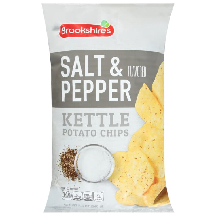 Brookshire'S Salt & Pepper Kettle Potato Chips
