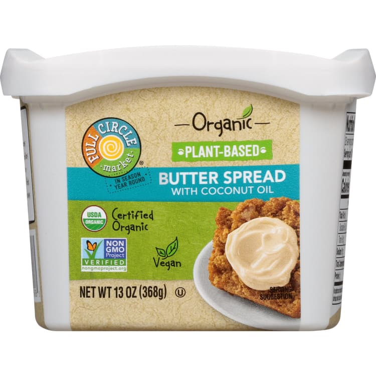 Full Circle Market Butter Spread, With Coconut Oil