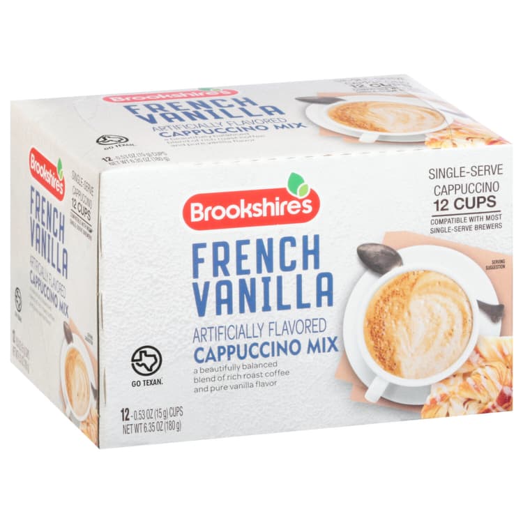 Brookshire'S Cappucino Mix, French Vanilla