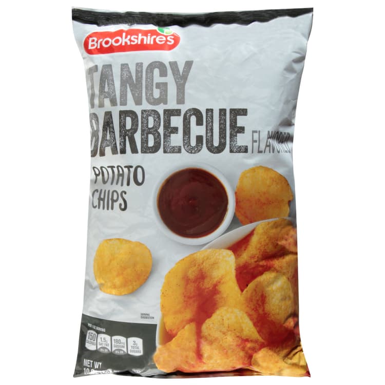 Brookshire'S Potato Chips, Tangy Barbecue Flavored