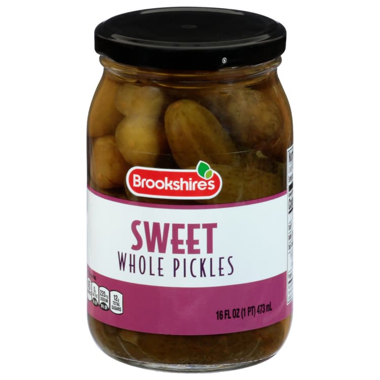 Brookshire'S Sweet Whole Pickles