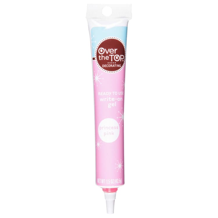 Over The Top Write-On Gel, Princess Pink