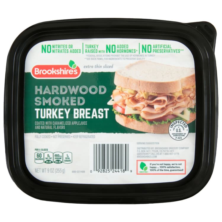 Brookshire'S Turkey Breast, Hardwood Smoked