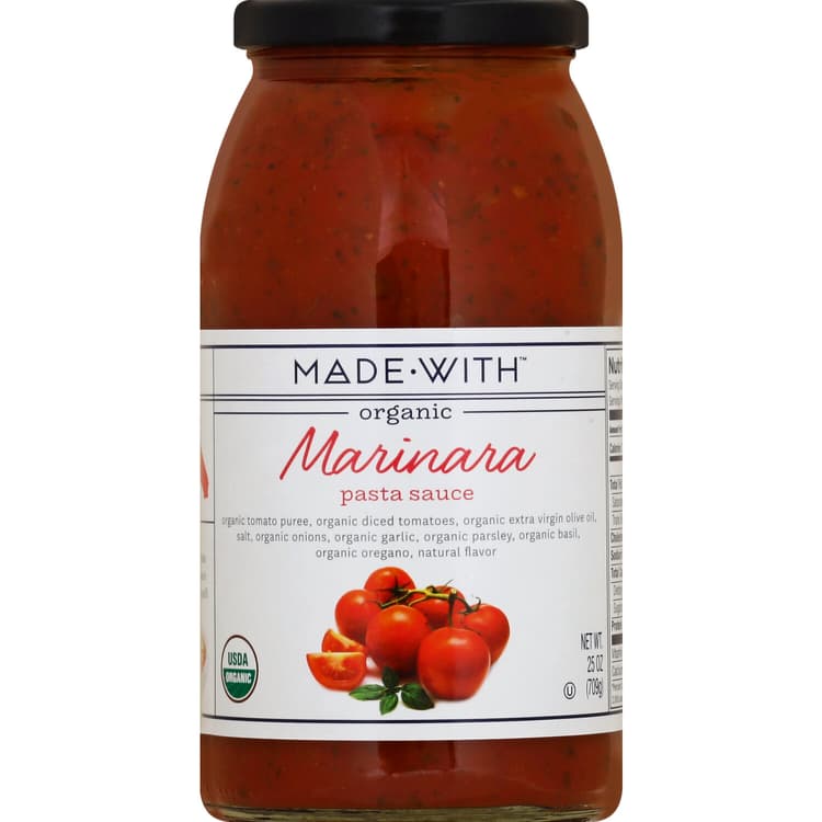Made-With Pasta Sauce, Organic, Marinara