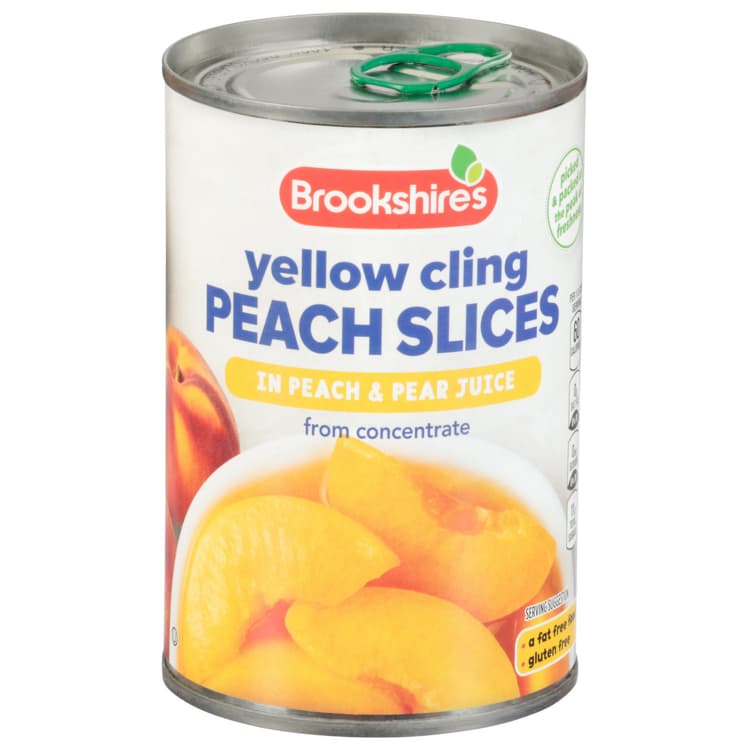 Brookshire'S Peach Slices, Yellow Cling