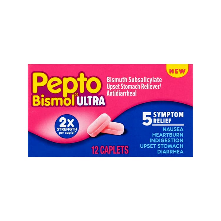 Oral-B Pepto Bismol, Ultra, Caplets